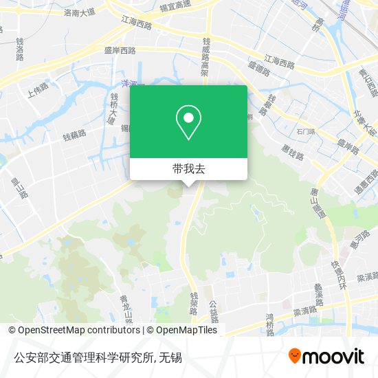 公安部交通管理科学研究所地图