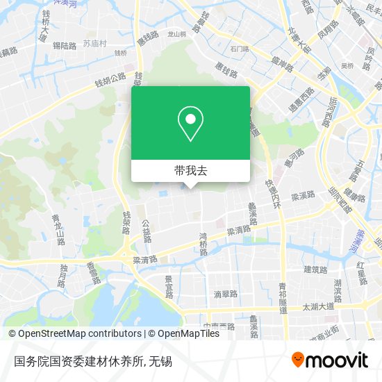 国务院国资委建材休养所地图