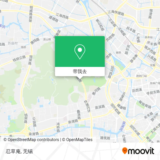忍草庵地图