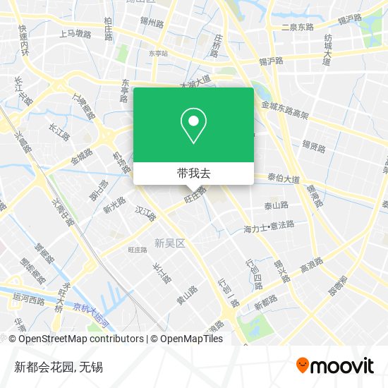 新都会花园地图