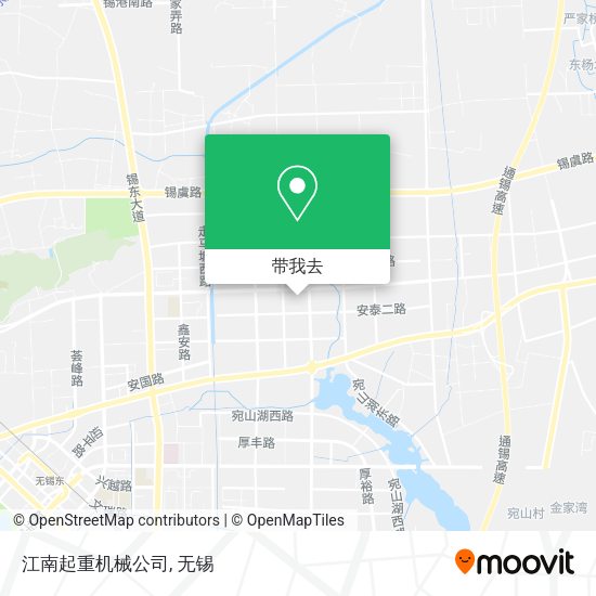 江南起重机械公司地图