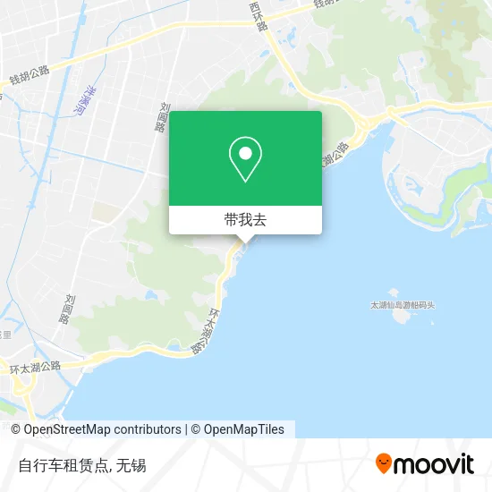 自行车租赁点地图