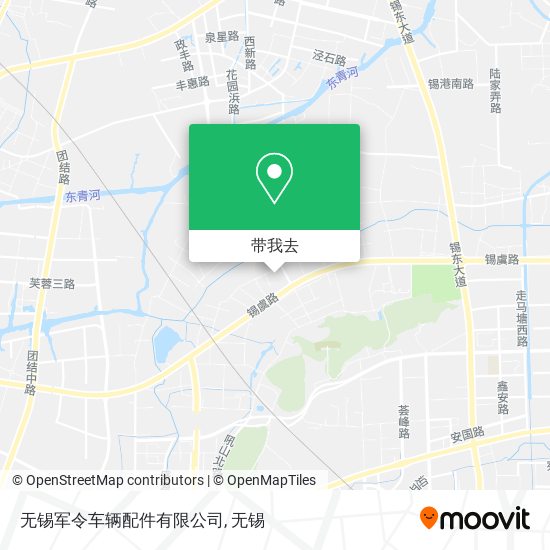 无锡军令车辆配件有限公司地图