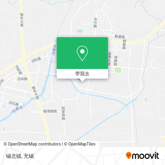 锡北镇地图
