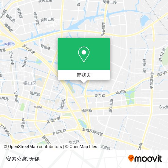 安素公寓地图
