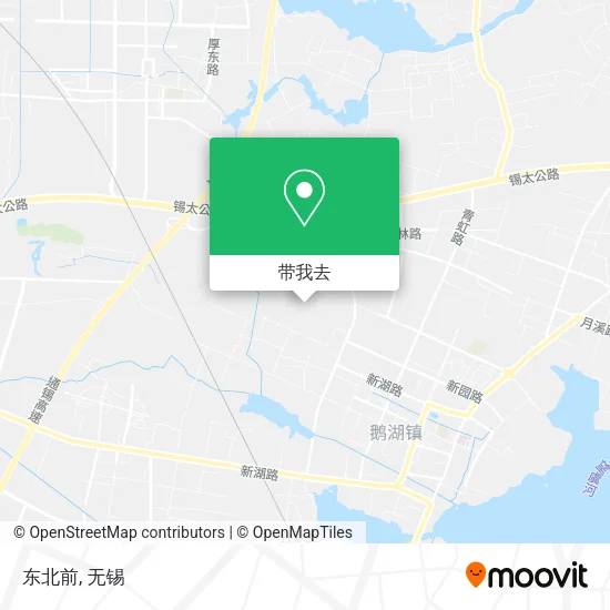 东北前地图