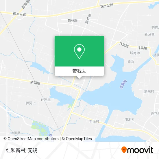 红和新村地图