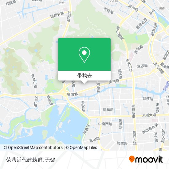 荣巷近代建筑群地图