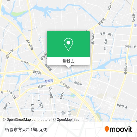 栖霞东方天郡1期地图