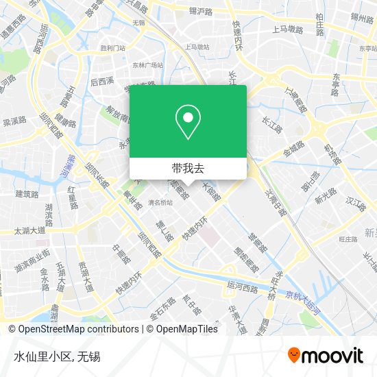 水仙里小区地图