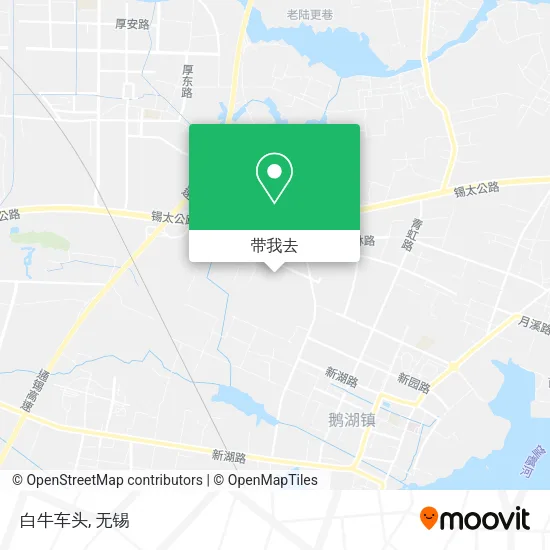 白牛车头地图