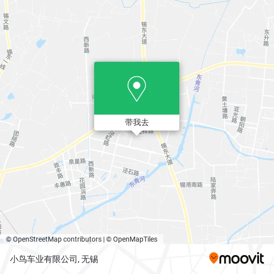 小鸟车业有限公司地图