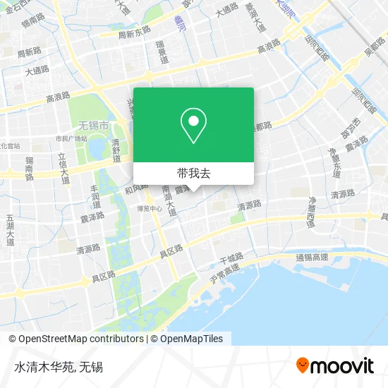 水清木华苑地图