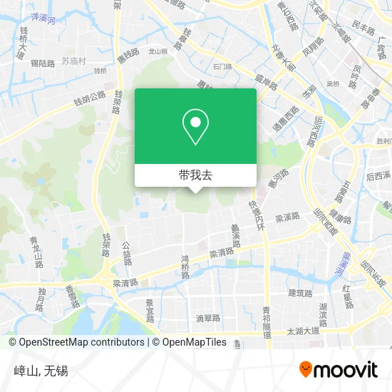 嶂山地图