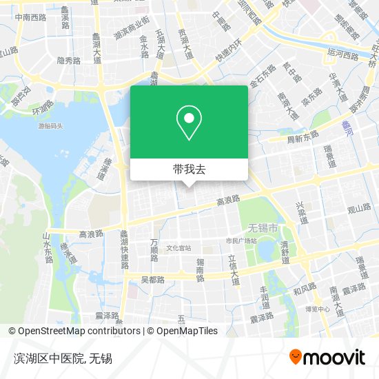 滨湖区中医院地图