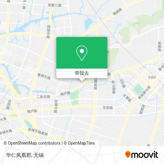 华仁凤凰郡地图