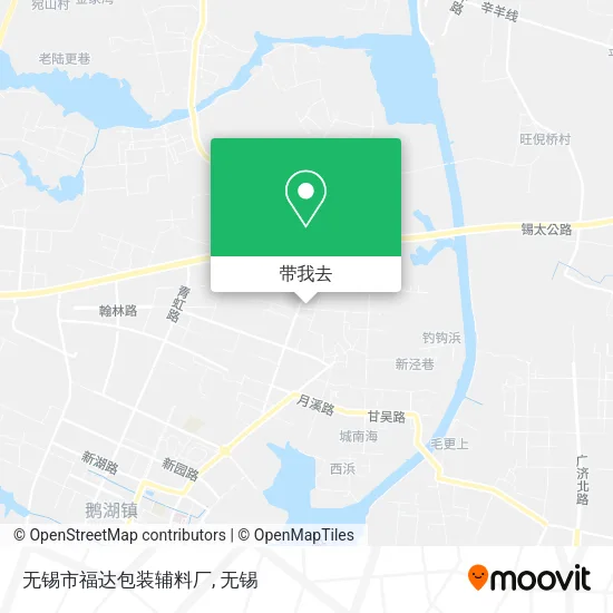 无锡市福达包装辅料厂地图