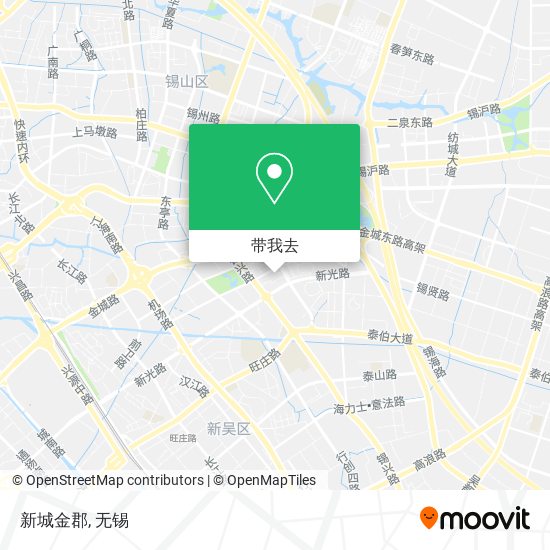 新城金郡地图
