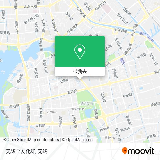 无锡金友化纤地图