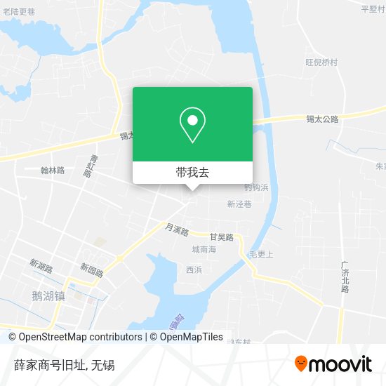 薛家商号旧址地图