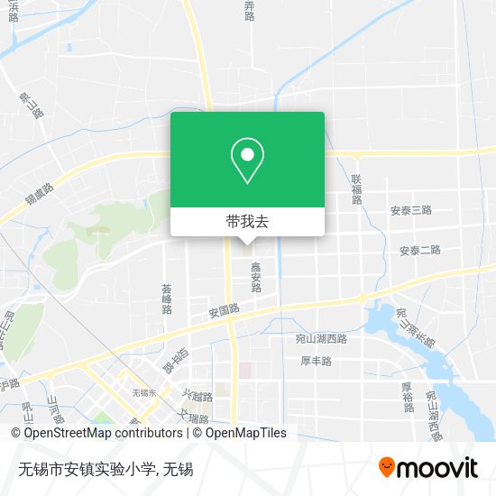 无锡市安镇实验小学地图