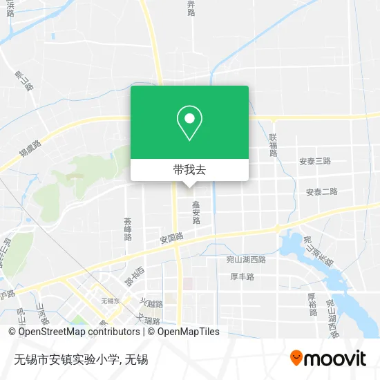 无锡市安镇实验小学地图