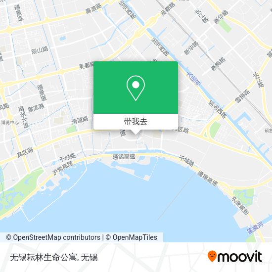 无锡耘林生命公寓地图