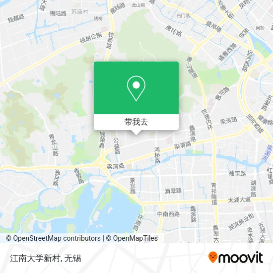 江南大学新村地图