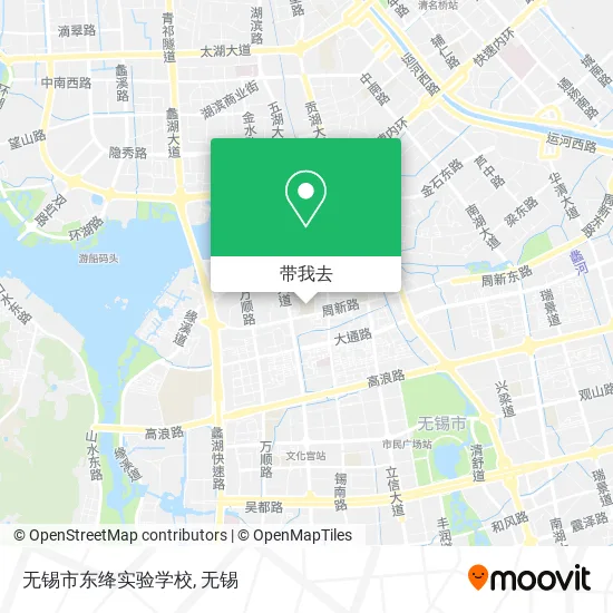 无锡市东绛实验学校地图