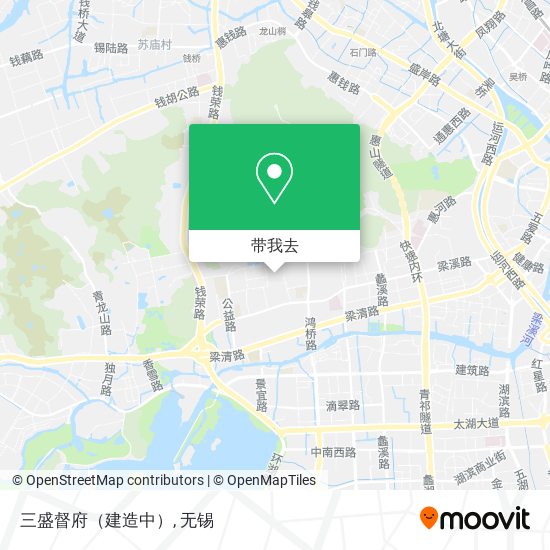 三盛督府（建造中）地图