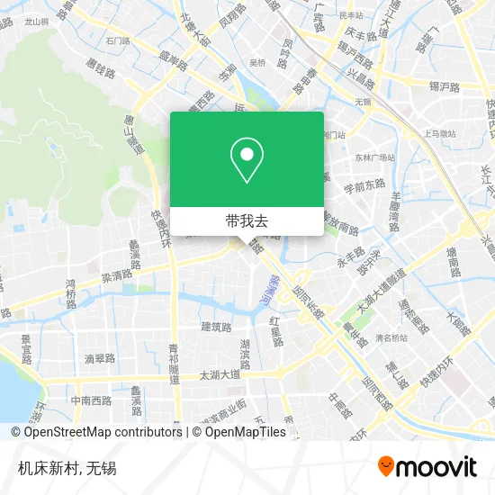 机床新村地图