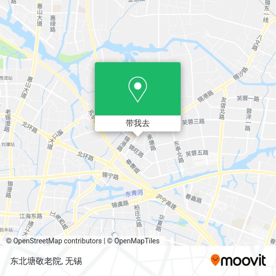 东北塘敬老院地图