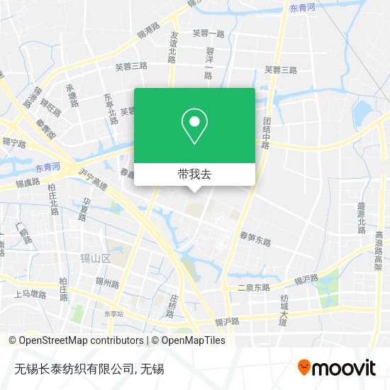 无锡长泰纺织有限公司地图