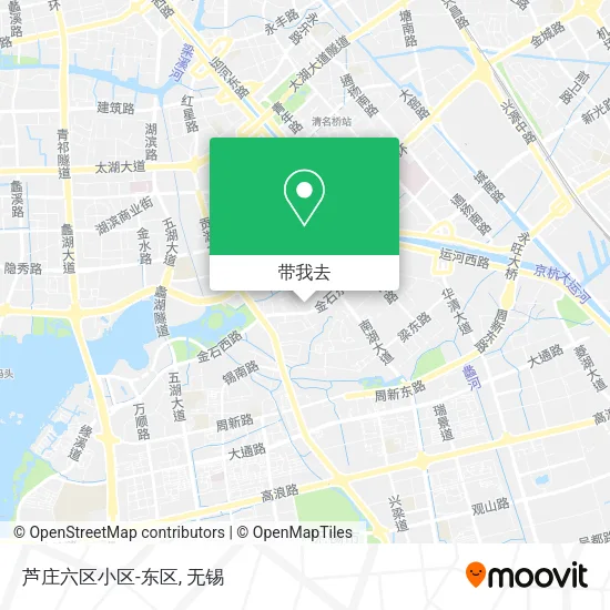 芦庄六区小区-东区地图