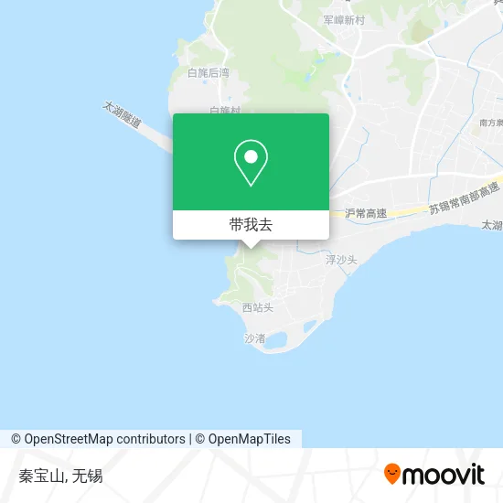 秦宝山地图