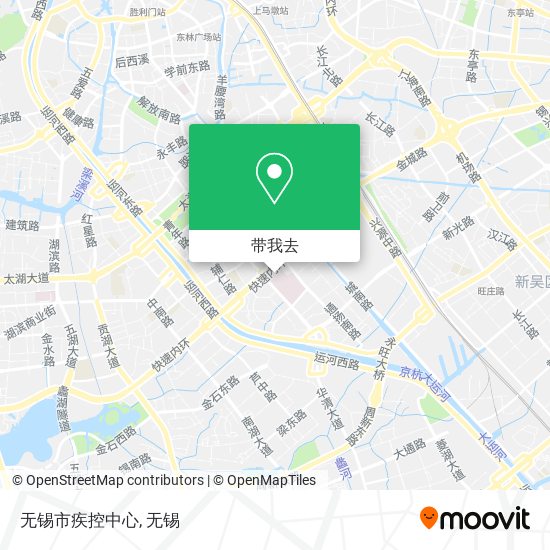 无锡市疾控中心地图