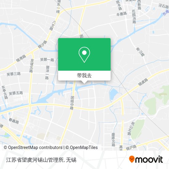 江苏省望虞河锡山管理所地图