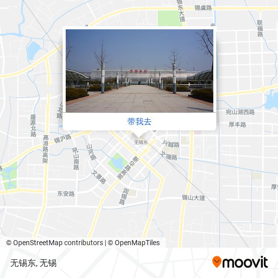 无锡东地图
