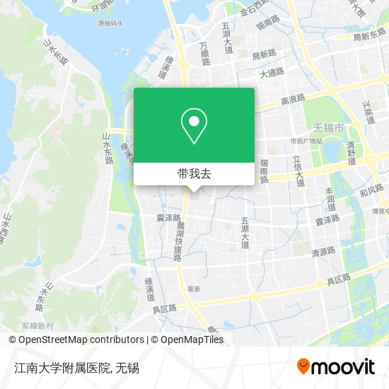 江南大学附属医院地图
