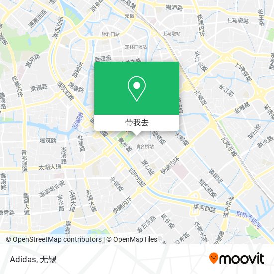 Adidas地图