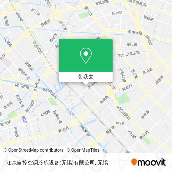 江森自控空调冷冻设备(无锡)有限公司地图