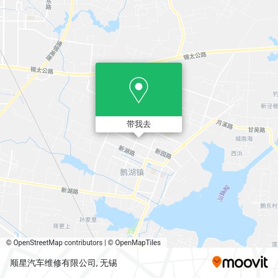 顺星汽车维修有限公司地图