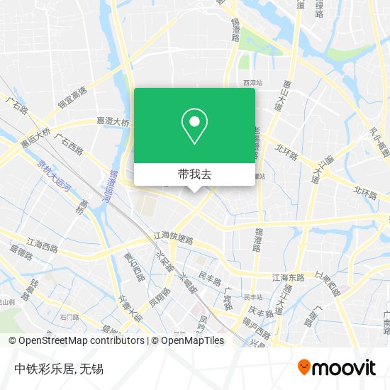 中铁彩乐居地图
