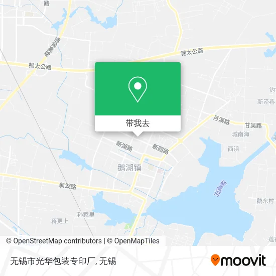 无锡市光华包装专印厂地图