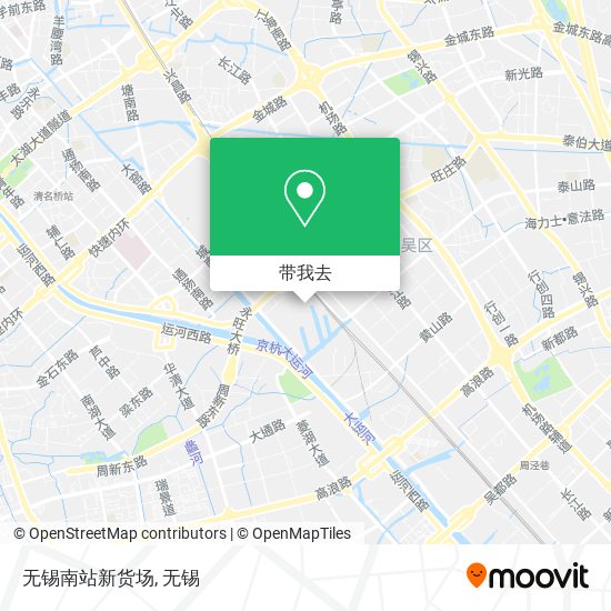 无锡南站新货场地图