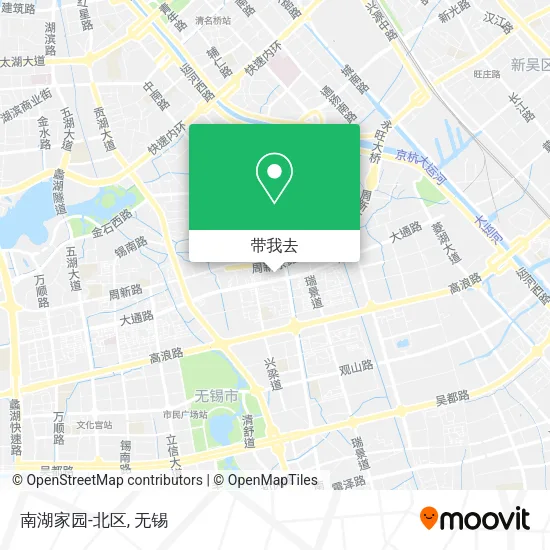 南湖家园-北区地图