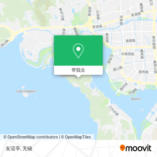 友谊亭地图