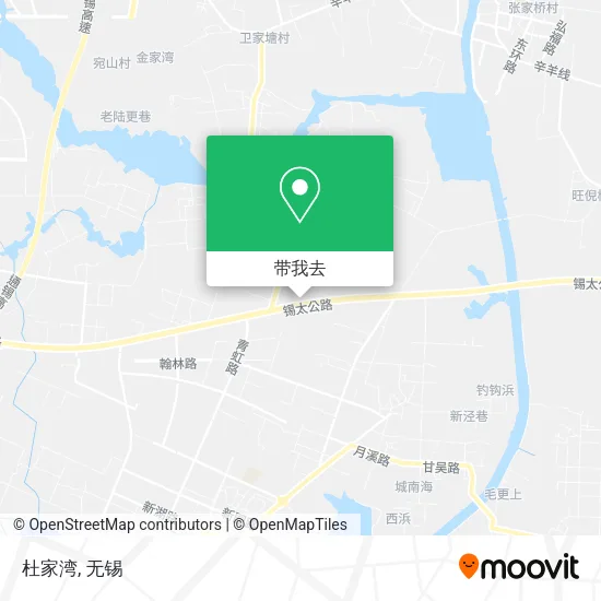 杜家湾地图