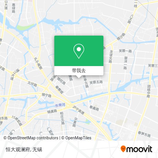 恒大观澜府地图