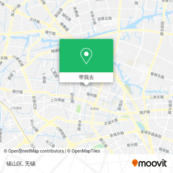 锡山区地图